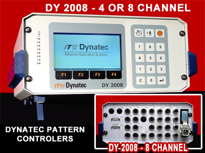 ITW Dynatec DY 2008 Hot Melt Adhesive Pattern Controller