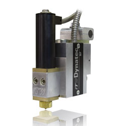 The BF™ Mod-Plus Electric Valve adhesive applicator head from ITW Dynatec®