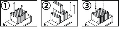 Diagram of pump changing