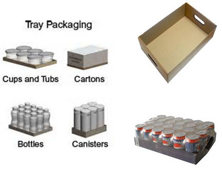 Examples of tray forming